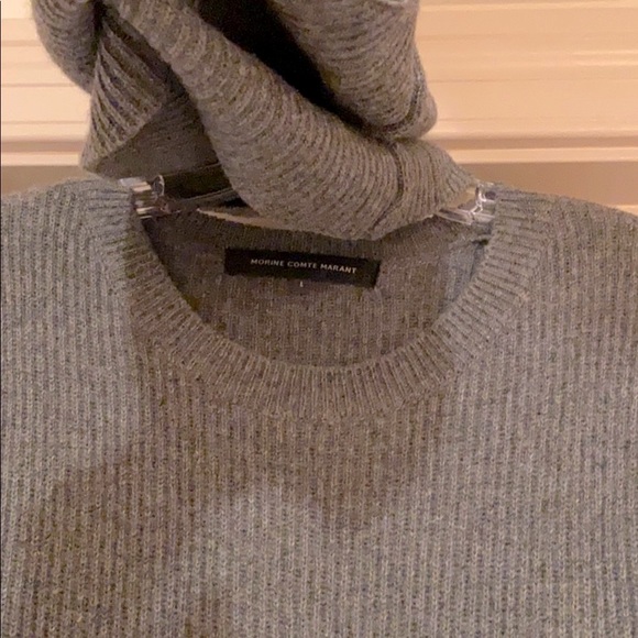 Sweater with fur pockets - Picture 3 of 5